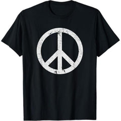Sign White Distressed T-shirt