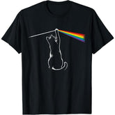Playing with Light Cat Funny T-Shirt