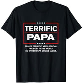 Terrific Papa Funny Best Papa T-Shirt