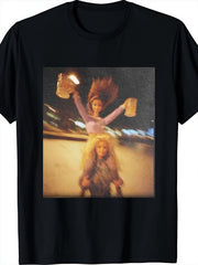 Funny Doll Girl Party Meme Vintage 90s Retro Doll Face Streetwear Unisex Tee