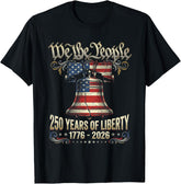 250 Years American 250th Anniversary USA Patriotic 4th July Unisex T-Shirt