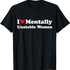 Men's Playful Love Quote Graphic T-Shirt Men's Casual Sarcastic Statement Tee