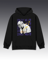 DIYANYONE DIYANYONE Original Vaporwave Hoodies: Lonely Nights Choose Peace