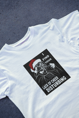 DIYANYONE Original Holiday Humor Tee: Santa Vader 'Lack of Cheer'