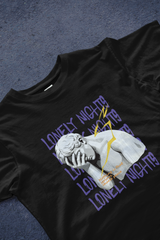 DIYANYONE Original Vaporwave Tee: Lonely Nights Choose Peace