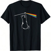 T-Shirt For Men Men's Graphic T-Shirt Funny Cat