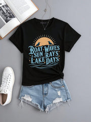 Womens Graphic Funny Oversized T Shirts