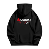 Suzuki Motorcycle-Inspired Hoodie – Long Sleeve, Casual Fit, For Men and Women