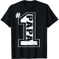 Proud Number One Papa Shirt