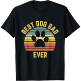 Vintage Dog Dad Retro T-Shirt