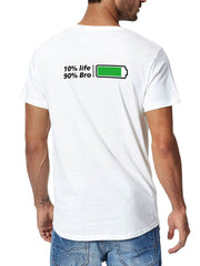 10%Life 90%Bro BFF grathic tee