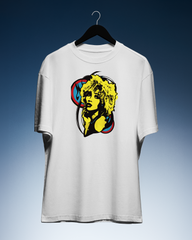 DIYANYONE Original Pop Art Tee: Bold New Wave Woman Graphic