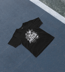 DIYANYONE Original Cotton Tee: NO KING AMERICAN Graffiti Style