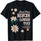 Funny Christian Faith Retro T-Shirt