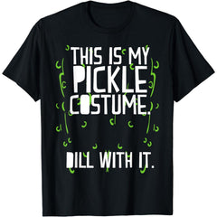 Funny Pickle T-Shirt With Playful Dill