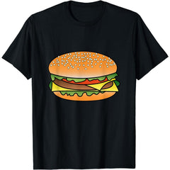 Juicy Burger Lover Graphic T-Shirt
