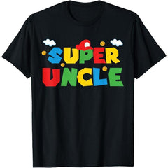 Funny Super Uncle Graphic T-Shirt
