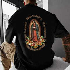 Mary Our Lady of Guadalupe Back Side Shirt