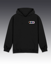 DIYANYONE Original "He Lp Me" Hoodie - Heavyweight Cotton Blend Pullover, Adobe Creative Cloud Designer Humor Hoodies