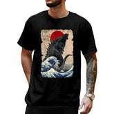 Retro Vintage Japanese Art Legendary Rare Kaiju T-Shirt