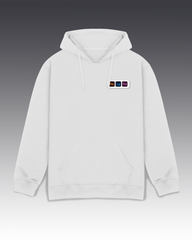 DIYANYONE Original "He Lp Me" Hoodie - Heavyweight Cotton Blend Pullover, Adobe Creative Cloud Designer Humor Hoodies