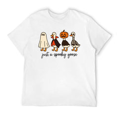 Funny Halloween Goose Graphic T-Shirt