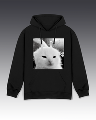 DIYANYONE Original 3I/Atlas Sci-Fi Aesthetic Hoodie: Alien Kitten Observation Chart