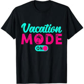 Family Beach Mode Vacation T-Shirt