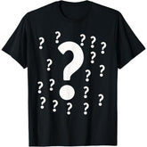 Question Marks Punctuation Multiple T-Shirt