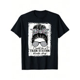 Could Be A Train Station Kinda Day Funny T-Shirt
