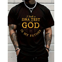 100% Cotton Man Of God I Jesus T-Shirt Women's Men Graphic Tee