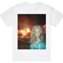 The Consequences of Speaking My Mind Funny Doll Face Meme Sarcastic T-Shirt - Self Deprecating Humor Graphic Tee, Unisex Casual Top