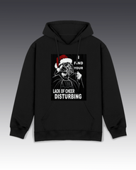 DIYANYONE Original Sci-Fi Hoodie: Vader Santa's Lack of Cheer