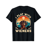 Dachshund & Weiner Dog Lover's Retro T-Shirt