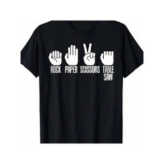Rock Paper Scissor Table Saw T-Shirt