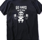 Go Hard Or Go Home Men T Shirt Casual Men T-shirt Male GYM Men Tshirt Tee Shirt