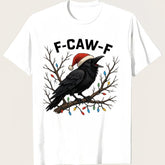 F-Caw-F Christmas Png Shirt Design Funny christmas Fall Vibes