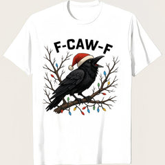 F-Caw-F Christmas Png Shirt Design Funny christmas Fall Vibes
