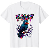 F-Caw-F Funny Raven Crow Halloween T-Shirt