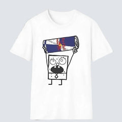 Funny Spongebob Redbull Meme T-Shirt