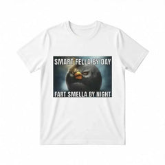 Smart Fella By Day Fart Smella By Night -Funny Shirts, Parody Tees, Smart Fella, Fart Shirt, Meme Shirt, Funny Gift Shirts, Meme Gifts