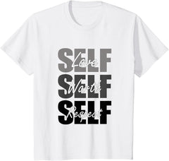 All Black Self-ish Black Graphic T-Shirt