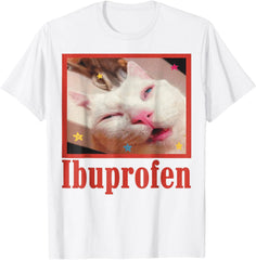 Funny Cat Hilarious Cat Meme Women Men T-Shirt