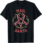 Hail Santa Christmas Krampus Clothing T-Shirt funny t-shirt