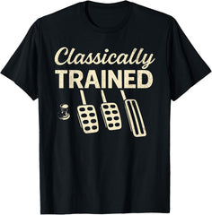 Classically Trained with Dimmer Manual Car Pedals Driving Unisex T-Shirt