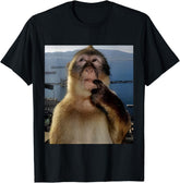 Funny Thinking Monkey Meme T-Shirt Gift T-Shirt