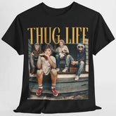 Cotton Short Sleeve T-Shirt The Golden Girls Thug Life Shirt, The Golden Girls Lover Gift Streetwear Graphic Tee Cotton Summer, mother's day gift, mother's day gifts. Casual Top Comfort