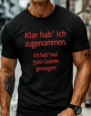 Graphic Men's Casual Crew Neck Short Sleeve T-Shirt for Summer Everyday Wear, Funny Slogan Print Tees Size S-5XL