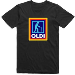 Mens Funny T-Shirt Oldi Parody Gift For Dad Regular Fit