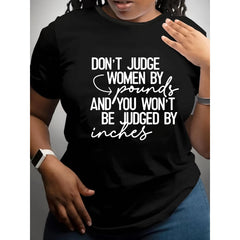 Plus Size - Plus Size - Plus Size Women'S Casual Short Sleeve T-Shirt